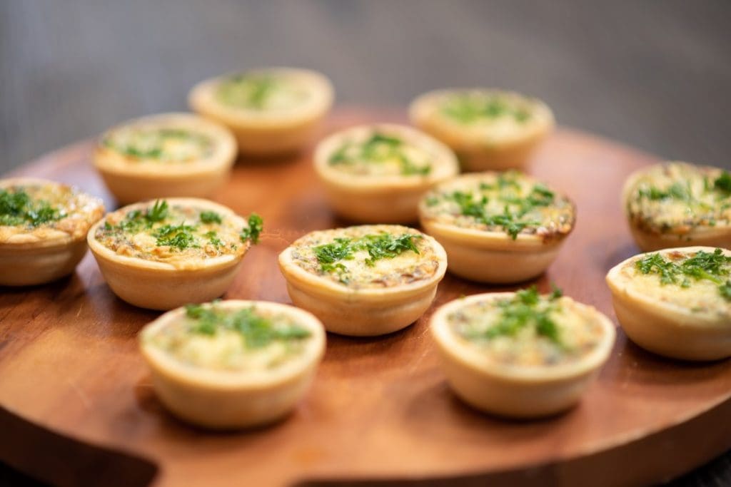 quiche platter